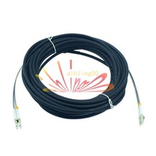 LC to LC Outdoor Field Fiber Patch Cord MM Multi-Mode Duplex Fiber Cable 75M picture