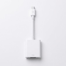 OEM Apple A1307 MacBook Pro Mini Display Port to VGA Adapter MB572Z/B GENUINE picture