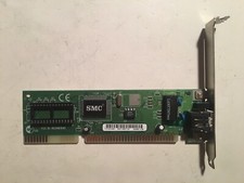 SMC ETHRNET CARD SMC1660T-50 ISA 244661-278 , 242061-400 REV 03, FCC ID: HED1... picture