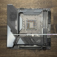 ASUS ROG STRIX Z490I Gaming Motherboard Intel Z490 Mini-ITX LGA 1200 2×M.2 HDMI picture