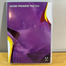 Adobe Premiere Pro CS3 Windows PC Software Vtg Video Editing Serial Included picture