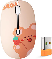 Ratón Bluetooth Silencioso USB 2.4GHz Infantil Portátil Kerry picture