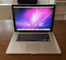 2008 15” Apple MacBook Pro A1286, MacOS 10.6.8, w/batt, chrg. picture