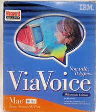 IBM ViaVoice Millennium Edition - For Mac V1 Via Voice with Box picture