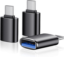 USB C to USB Adapter 3 Pack, USB Adapter High-Speed Data Transfer, USB Female picture