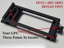 PETG Universal Wire Shelf GPU Hangers Hanger Mining RIG Rack Clip Holder LOT picture