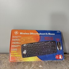 VTG GE Wireless Office Keyboard And Mouse Windows 95, NT, 98, ME H098055 New picture
