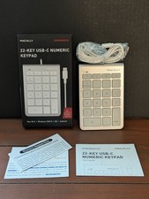 Macally Wired USB C 22 Numeric Keypad (UCNUMKEY22) for MAC Windows iOS Android picture