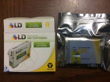 LD Recycled Ink Cartridge Epson 3 COLORS (M-2 Y-2 B-4), IN ALL 8 - NEW IN BOX picture
