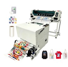 A1 60cm DTF Printer Shaker Dryer XP600 Print Head  for Clothes Wait Print picture