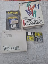 Vintage Apple Macintosh Lot Welcome Box Correct Grammar LooneyTunes Floppy Disks picture