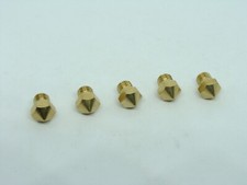0.4mm - 5 Pcs Pack Lot MK10 Nozzle Solid Brass M7 Thread Extruder Hotend Hot End picture
