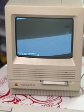 Apple Macintosh SE/30 8MB RAM BlueSCSI Working SuperDrive Tested System 7.5.5 picture