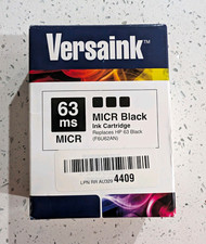 VersaInk 63MS MICR Black Inkjet Cartridge for HP 63 Replaces F6U62AN picture