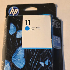 HP 11 Genuine Original Cyan Inkjet Ink Cartridge C4836A For HP Printers picture