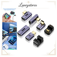 7-Pack USB C Adapter, 100W 40Gbps 8K60Hz, Right Angle & Straight Connectors picture