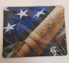 We The People American Flag Patriotic Mouse Pad Paralyzed Vets of America picture