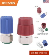 R12 to R134A 4-Piece Conversion Adapter Set - Durable for Efficient AC Upgrade picture