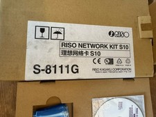 Riso Network Kit S10 S-8111G Open Box New With Chip/2 CD ROM picture