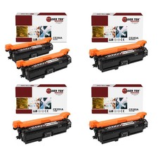5Pk LTS 504A BCMY Compatible for HP LaserJet CP3520 CP352 Toner Cartridge picture