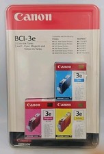 Canon BCI-3e Color Ink Tanks Cyan, Magenta and Yellow New In Box picture