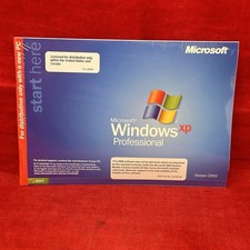 OEM Microsoft Windows XP Professional OS w/ Product Key Version 2002 New Sealed picture