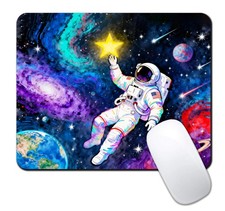 Colorful Astronaut Mouse Pads for Desk, 9.5
