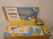 thecoopidea Pokémon Pikachu Tappy Pro Wireless Keyboard and Mouse Pre-Owned  picture