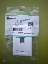 Panduit CFPL1WHY FACEPLATE  picture