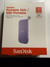 NEW SanDisk 1TB Portable USB-C USB 3.2 External SSD SDSSDE29-1T00 picture