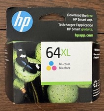 HP 64XL Color Ink Cartridge New Genuine Ex 8/24 picture