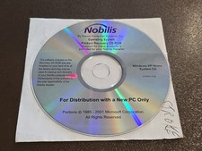 Rare NOBILIS Microsoft Windows XP Home Edition SP2 Operating System Recovery CD picture