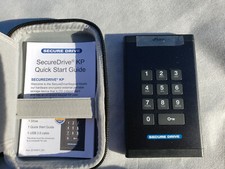 SECUREDATA 500GB SecureDrive KP FIPS Solid State Drive with Pin, HIPPA compliant picture