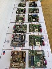 17+LB Dell PC Intel Desktop Vintage (12) Piece Motherboard Lot Mainly For Parts picture