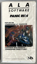 Brand New Panic Run Game ALA Video Software Commodore 64 cassette 1983 picture