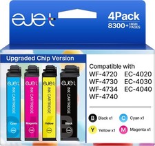Ink Cartridges for  802XL WF-4740 4-Pack picture