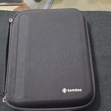 Tomtoc Tablet Bag & ProCase Folding Folio Case Black Gray Polyester Plastic picture