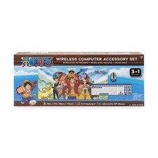 One Piece Megaset Wireless Computer Keyboard Mouse & Mat - Accessory Set™ picture