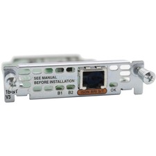 Cisco 800-24973-01 C0 28-6895-01 ADSL Port Card WIC-1B 73-9368-01 B0 ISDN BRI picture