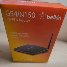 Belkin G54/N150 Wi-Fi N Router 2.4GHz Data Web Traffic picture