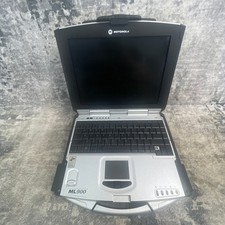 Vtg Motorola ML900 Rugged Laptop Windows XP COA As Is For Parts Hardware picture