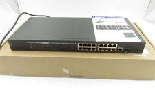 LOREX ACCLPS263B 16-Port 802.3at PoE Fast Ethernet Switch 1Gbps RJ-45 1 LAN Port picture