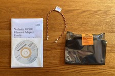IBM Netfinity 10/100 Ethernet Adapter with Manual & CD New Factory Sealed picture