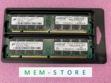 Micron CT8LSDT1664AG-10EE3 256MB 2x128MB PC100 Non-ECC UDIMM 168-pin Memory RAM picture