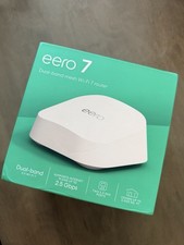 Amazon eero 7 Dual-Band Mesh Wi-Fi 7 Router 2.5 Gbps 2,000Sq Ft PA10111 Open Box picture
