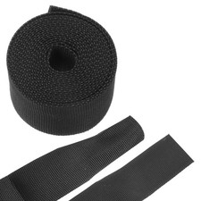 MECCANIXITY Braided Cable Sleeves 1 1/4 Inch x 10ft Black picture