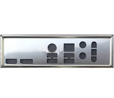 I/O IO shield Backplate For ASRock H510M-ITX/ac Motherboard Rear Baffle picture