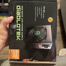 Diabolotek 450 Watt Atx Power Supply, Open Box picture