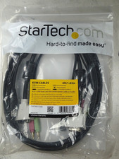 StarTech 6ft 4-in-1 USB DisplayPort KVM Switch Cable picture