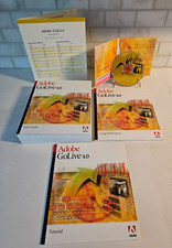 VTG  Adobe GoLive 4.0 Software Mac w/ Serial Numbers, User & Quick Ref Guides picture